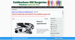 Desktop Screenshot of coldharbourhillpms.com